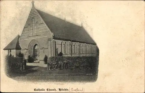 Ak Hitchin East England, Catholic Church