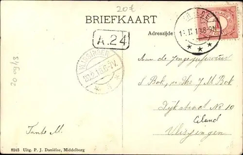 Ak Groede Zeeland, Molenstraat