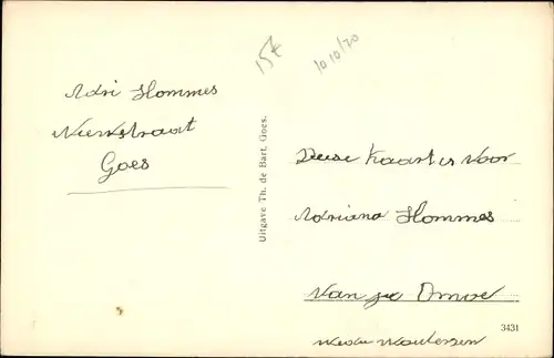 Ak 's Gravenpolder Zuid Beveland Zeeland, De School