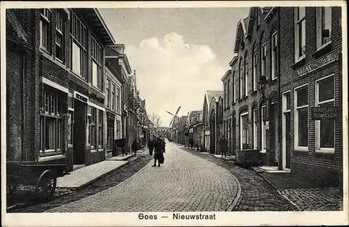 Ak Goes Zeeland Niederlande, Nieuwstraat