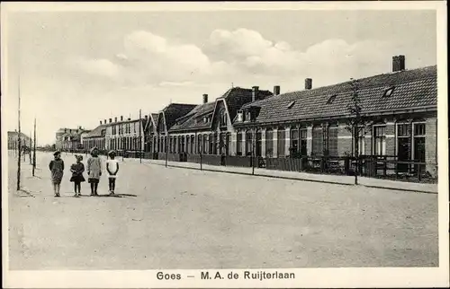 Ak Goes Zeeland Niederlande, M.A. de Ruijterlaan