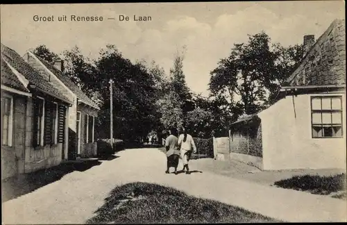 Ak Renesse Schouwen-Duiveland Zeeland, De Laan