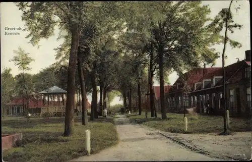 Ak Renesse Schouwen-Duiveland Zeeland, Dorpstraat