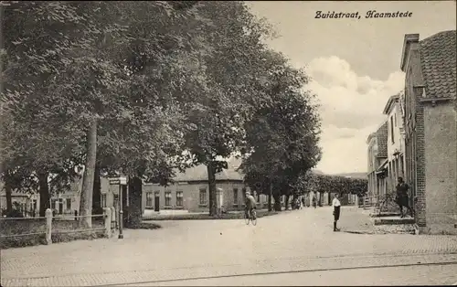 Ak Haamstede Zeeland Niederlande, Zuidstraat