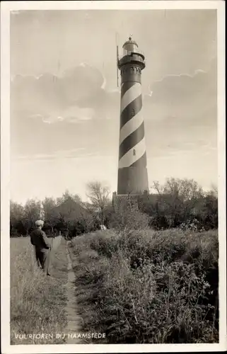 Ak Haamstede Zeeland Niederlande, Vuurtoren