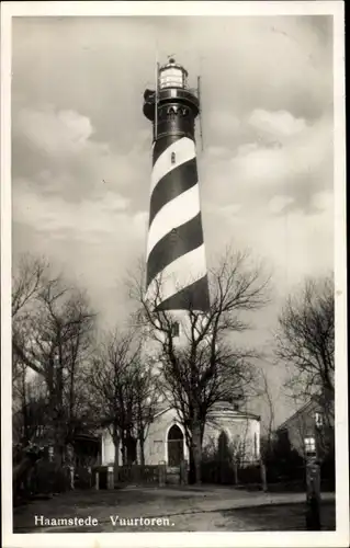 Ak Haamstede Zeeland Niederlande, Vuurtoren, Leuchtturm