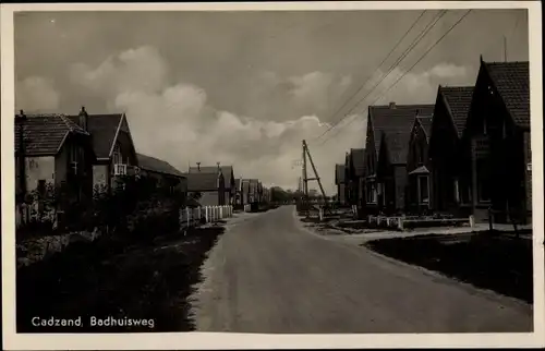 Ak Cadzand Zeeland Niederlande, Badhuisweg