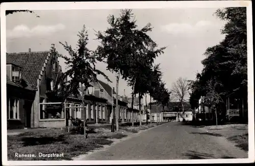Ak Renesse Schouwen-Duiveland Zeeland, Dorpstraat