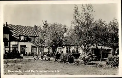 Ak Haamstede Zeeland Niederlande, Hotel De Schouwensche Boer