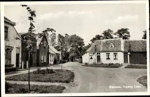 Ak Renesse Schouwen-Duiveland Zeeland, Ingang Laan