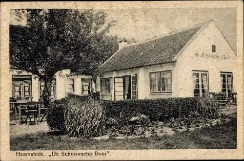 Ak Haamstede Zeeland Niederlande, De Schouwsche Boer
