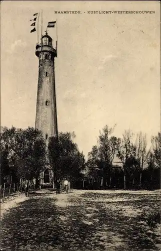 Ak Haamstede Zeeland Niederlande, Kustlicht-Westerschouwen