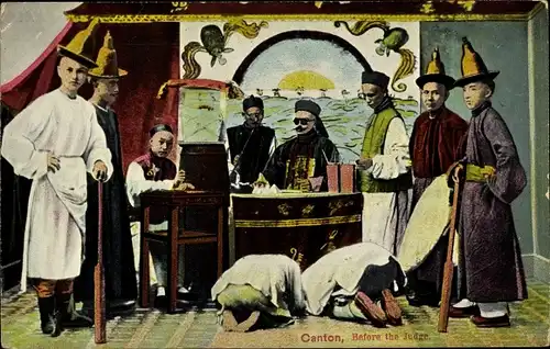 Ak Canton China, Before the Judge, Chinesen