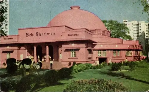Ak Calcutta Kolkata Kalkutta Indien, Birla Planetarium, 96 Jawaharlal Nehru Road