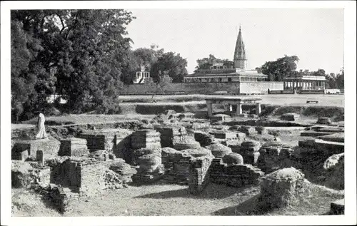 Ak Sarnath Indien, Excavated remains, General view