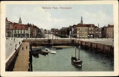 Ak Vlissingen Zeeland Niederlande, Bellamypark