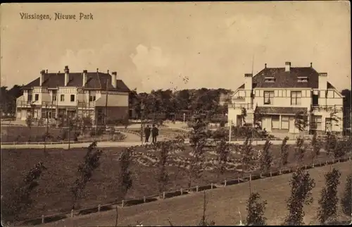 Ak Vlissingen Zeeland Niederlande, Nieuwe Park