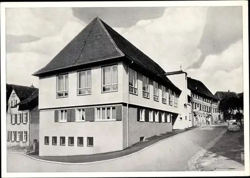 Ak Neuenstein in Hessen, Gemeindehaus, Ev. Kirchengemeinde, Einweihung 01.10.1961
