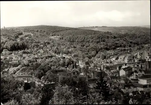 Ak Aue im Erzgebirge Sachsen, Panorama