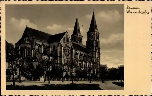 Ak Landau in der Pfalz, Marienkirche