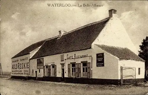 Ak Waterloo Wallonisch Brabant, La Belle Alliance