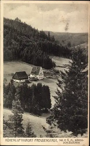 Ak Freudenstadt im Nordschwarzwald, Bärenschlösschen