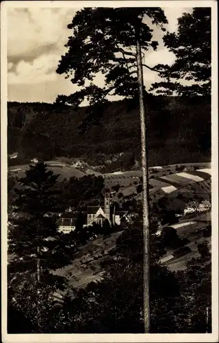 Ak Alpirsbach im Schwarzwald, Teilansicht