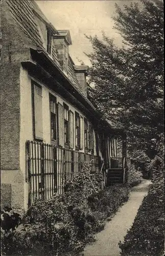 Ak Weimar in Thüringen, Goethehaus, Hausgarten