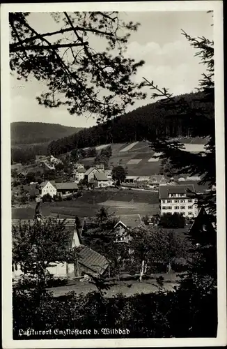 Ak Enzklösterle im Schwarzwald, Ortspartie