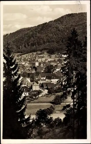 Ak Haslach im Kinzigtal Schwarzwald, Ortspartie