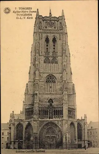 Ak Tongres Tongeren Flandern Limburg, Eglise Notre-Dame