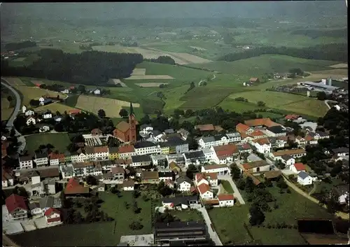 Ak Wurmannsquick Niederbayern, Luftaufnahme