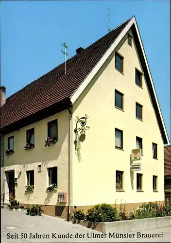 Ak Schelklingen Schwäbische Alb, Hausen, Gasthaus zur Sonne