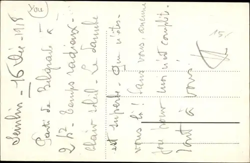 Ak Zemun Semlin Beograd Belgrad Serbien, Hauptgasse