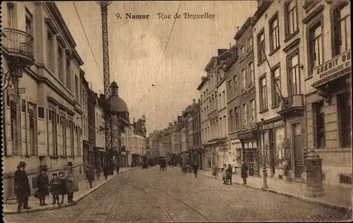 Ak Namur Wallonien, Rue de Bruxelles
