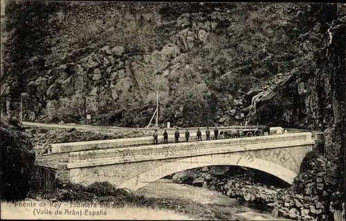 Ak Val d’Aran Valle de Aran Katalonien, Puente de Rey
