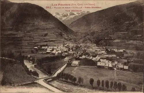 Ak Val d’Aran Valle de Aran Katalonien, Vista General