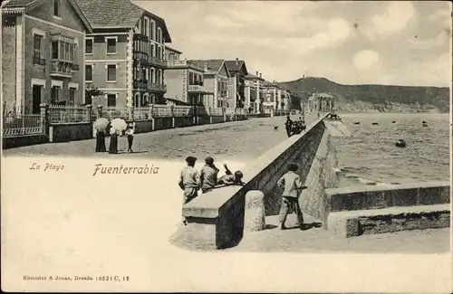 Ak Hondarribia Fuenterrabia Baskenland, La Playa