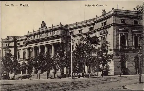 Ak Madrid Spanien, Bolsa de Comercio