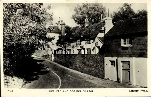 Ak Fulking West Sussex England, Shep Herd and Dog Inn