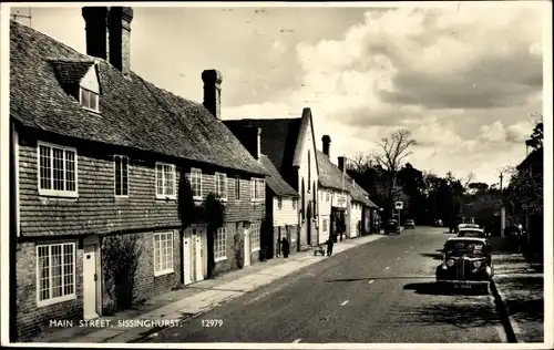 Ak Sissinghurst Kent England, Main Street