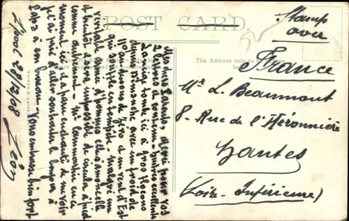 Ak Liverpool Merseyside England, Entrance, Sefton Park