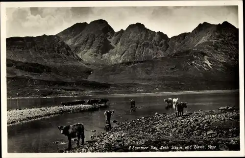 Ak Insel Skye Schottland, A Summer Day, Loch Slapin and Bavin