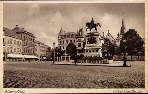 Ak Luxemburg, Place Guillaume