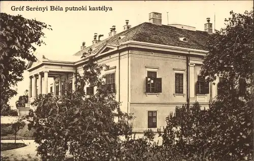 Ak Putnok Ungarn, Gróf Serényi Béla putnoki kastélya