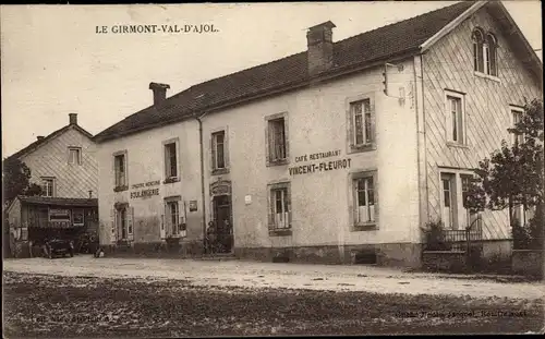 Ak Le Girmont Val d'Ajol Lothringen Vosges, Cafe Restauration Vincent Fleurot