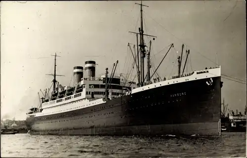 Ak Hapag Dampfer Hamburg, Doppelschraubendampfer