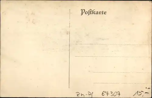 Ak Göllheim Rheinland Pfalz, Straßenansicht, Totalansicht