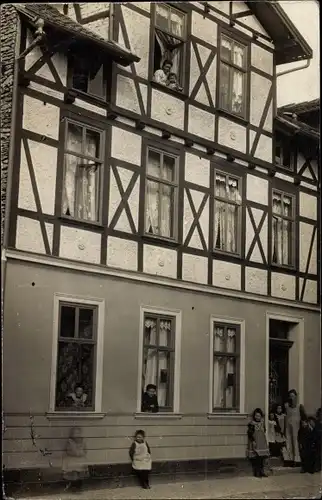 Foto Ak Mühlhausen in Thüringen, Wohnhaus Margaretenstraße 3, Anwohner