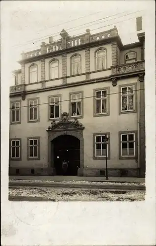 Foto Ak Mühlhausen in Thüringen, Wohnhaus Felchtaer Straße 34, Portal